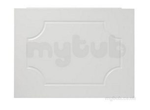 Tavistock Bath Panels -  Milton O317 700mm End Panel White