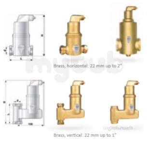 Ea Spirovent Steel Units -  Spirovent 11/2 Deaerator 25bar Aa150/025