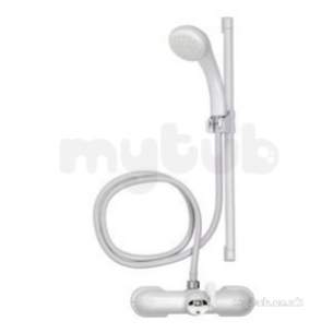 Croydex Shower Sets and Accessories -  Bath Shower Mixer Set-silver Ab210040