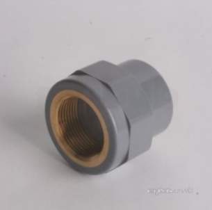 Durapipe Abs Fittings 20 160mm -  Dp Abs Adaptor Pl/brass Fi Bsp 1.1/4x40