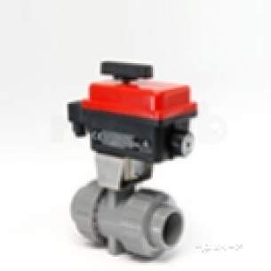 Durapipe Actuated Valves and Spares -  Dp Abs Vk Ea 240v Dc Econ Epdm 1.1/2