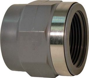 Georg Fischer Abs Fittings 1 and Below -  Georg Fischer Abs Socket Pl X Bsp 299110 1/2
