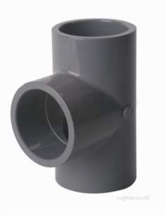 Durapipe Abs Fittings 1 14 and Above -  Dp Abs 90d Equal Tee 122106 1.1/2