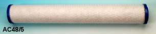 Carbon Block Filter Cartridges -  10 Micron Pac Carbon Block 20 Inch