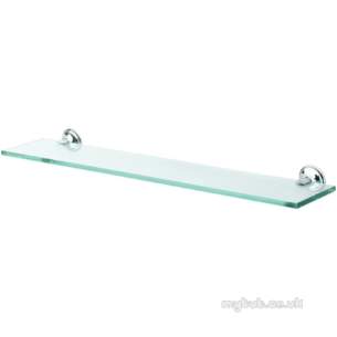 Deva Accessories -  Deva Acc606 Madison Glass Shelf 600mm