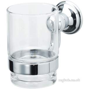 Deva Accessories -  Deva Acc616 Madison Glass Holder