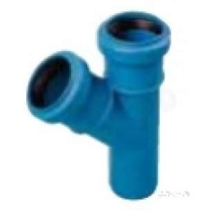 Polypipe Terrain Hdpe -  Acoustic Db12 40mm X 40mm Branch 45deg As650507