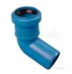 Polypipe Terrain Hdpe -  Acoustic Db12 40mm Elbow 67deg As650417