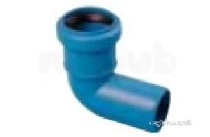 Polypipe Terrain Hdpe -  Acoustic Db12 110mm Elbow 87deg As650459