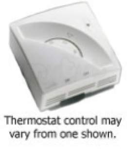 ELNUR Electrical Fan Storage Heaters -  Room Thermostat For Fan Storage Heaters White
