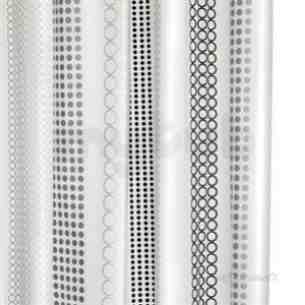 Croydex Shower Curtains and Rails -  Croydex Bubble Stripe Shower Curtain