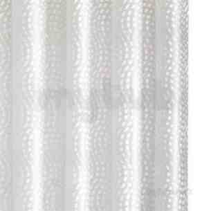 Croydex Shower Curtains and Rails -  Croydex Mosaic Wave Shower Curtain