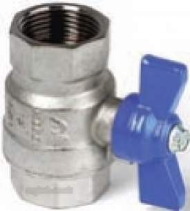 Altecnic Sealed System Equipment -  Altecnic Intaball 1/2 Blue T Handle Ball Vve