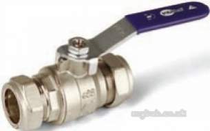 Altecnic Sealed System Equipment -  Altecnic Intaball 28mm Blue Lever Ball Vve