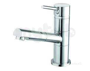 Bristan Brassware -  Almond Sink Mixer With Pull Out Spray