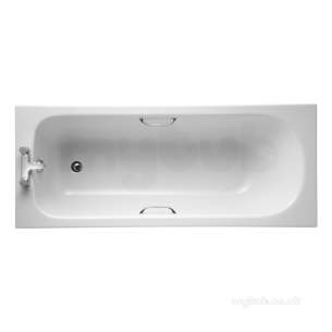 Ideal Standard Acrylic Baths -  Ideal Standard Alto E763201 W/s Bath 2 Th H/grips 170 X 70