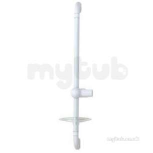 Croydex Shower Sets and Accessories -  Croydex Riser Rail Chrome Am150441
