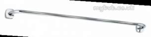 Triton Metlex Bathroom Accessories -  Majestic 06530c 750mm Towl Rail Brackets Cp