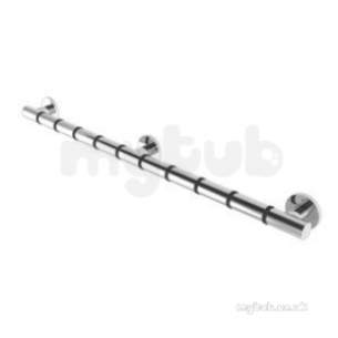 Croydex Bathroom Accessories -  810mm Chrome Grab N Grip Str Grab Bar Ap530841