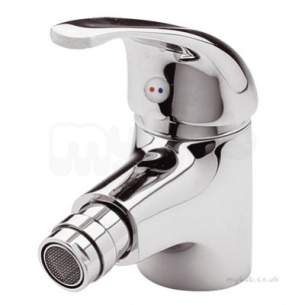 Twyfords Contemporary Brassware -  Aquations Low Flow Bidet Monobloc 5/2.5l Inc Pop Up Waste Aq5136cp