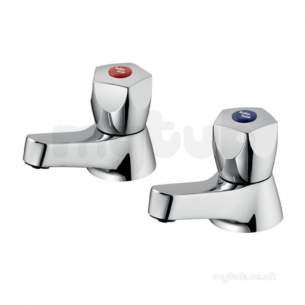 Ideal Standard Brassware -  Armitage Shanks Sandringham 21 B9866 Std Bath Taps Cp B9866aa