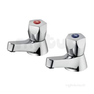 Ideal Standard Brassware -  Armitage Shanks Sandringham 21 B9866 Std Bath Taps Cp