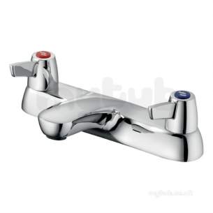 Ideal Standard Brassware -  Sandringham 21 B9883 Lever Two Tap Holes Bath Filler Cp B9883aa