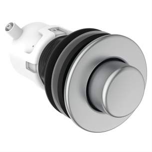 Armitage Plastic Cisterns -  Armitage Shanks Is Push Button Palm Pneumatic Sf S/steel S1085my