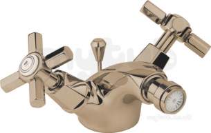 Deva Brassware -  Asn05/501 Artesian Gold Bidet Mixer Plus Puw