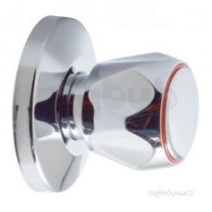Vado Brassware -  Conc Stop Val Single 1/2 Inch W/mtd Plus Hot Indice