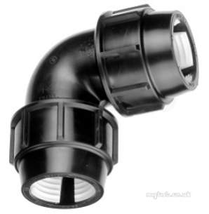 Astore Compression Fittings 90mm and Above -  Astore Avf Mdpe 513 90d Elbow 90