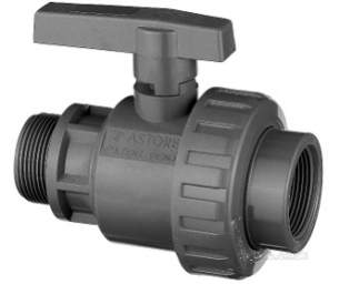 Astore Upvc Valves -  Avf Upvc 303e Eco Ball Valve Mi/fi 3/4