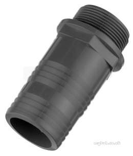 Astore Inch Upvc Fittings Uti 6 -  Avf Upvc Po3 Mi Hose Adaptor 20x1/2
