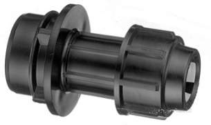 Astore Compression Fittings 90mm and Above -  Avf Mdpe 517 Reducing Piece 63x25