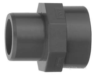Astore Metric Pvc Fittings -  Avf Upvc Af3 Fi Adaptor 50x1.1/2