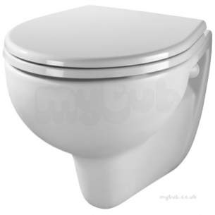 Twyford Mid Market Ware -  Alcona Wall Hung Toilet Ar1738wh