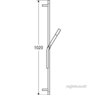 Ideal Standard Art and Design -  Ideal Standard Alfiere A4943 Shower Set Chrome A4943aa