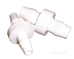 Aspen Condensate Pumps -  Aspen Plastic Non Return Valve 1/4 Inch (pack Of 5)