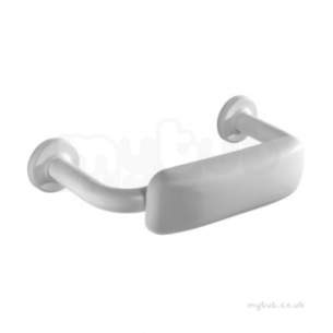 Twyfords Commercial Sanitaryware -  Avalon Back Support With Cushion -white Av4912wh