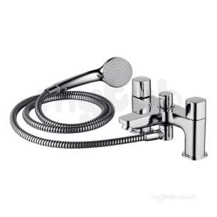 Ideal Standard Tempo Brassware -  Ideal Standard Tempo B0731 Two Tap Holes Bath/shower Mixer And Kit Cp B0731aa