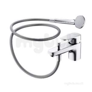 Ideal Standard Tempo Brassware -  Ideal Standard Tempo B0733 Mono Bath/shower Mixer And Kit Cp