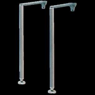 Twyfords Commercial Sanitaryware -  Legs And Stays Pair 635hx405l Sr3044xx