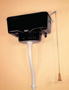 Thomas Dudley Cisterns -  Triwell Pld00006ab Cistern 6/7/9l Black