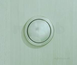 Thomas Dudley Cisterns -  Vantage Round Button Single Flush Cp