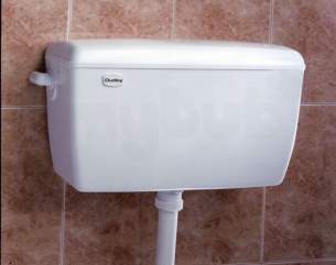 Thomas Dudley Cisterns -  Thomas Dudley Pduwha314825 White Dudley D Automatic Cistern
