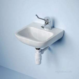 Armitage Shanks Commercial Sanitaryware -  Armitage Shanks Portman 21 Basin 40cm Nof Nchn 1rth Wh S231401