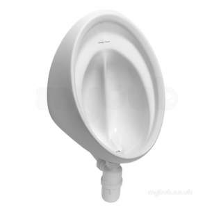 Armitage Shanks Commercial Sanitaryware -  Armitage Shanks S630401 Sanura Hyg Waterless Urinal 50 Wht