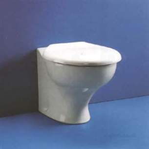 Armitage Shanks Commercial Sanitaryware -  Armitage Shanks Junior S3455 Profile Back-to-wall Pan White S345501