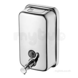 Ideal Standard Bathroom Accessories -  Iom Soap Dispenser Wall Mounted 800ml Ss A9103my
