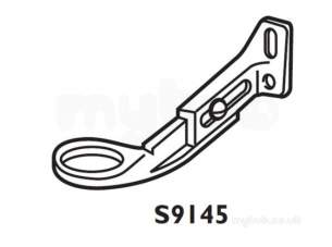 Armitage Shanks Commercial Sanitaryware -  Armitage Shanks S9145 Adj Center Bracket Assembly Sc